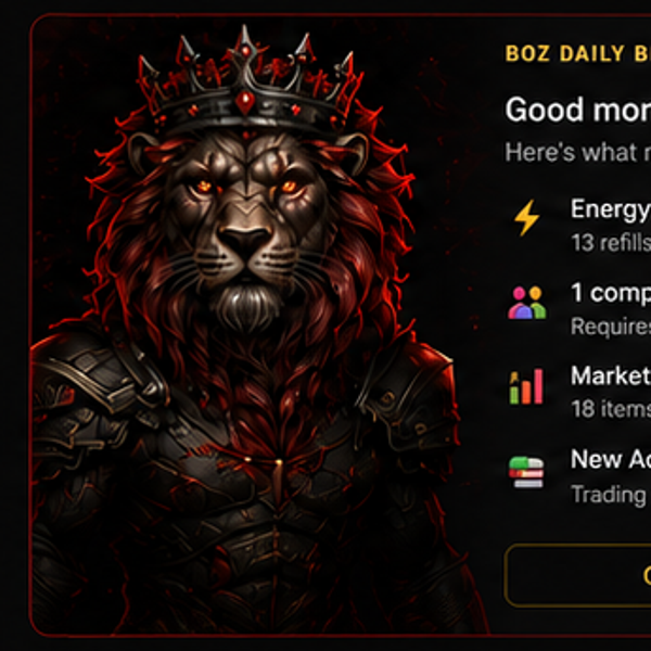Boz mascot placeholder